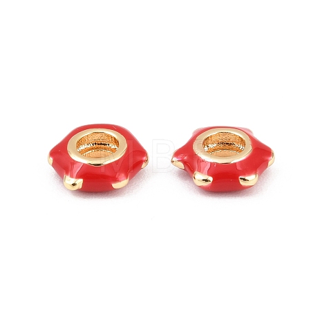 Brass Beads KK-H524-15G-03-1