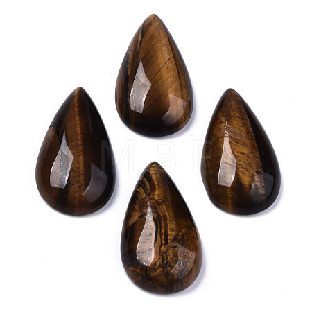 Natural Tiger Eye Cabochons X-G-N326-72D-1