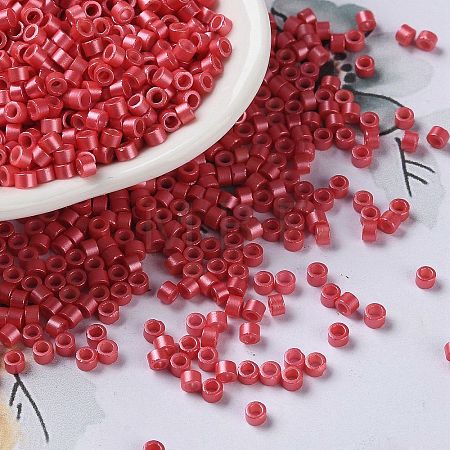 Baking Paint Glass Seed Beads SEED-S042-15A-06-1