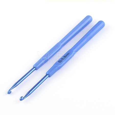 Aluminum Crochet Hooks with Plastic Handle Covered X-TOOL-R052-03-1