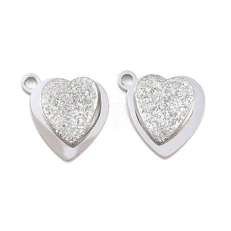Valentine's Day 304 Stainless Steel Charms SA-H001-03P-1