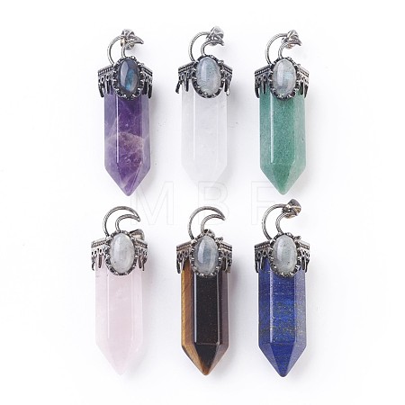 Natural Mixed Stone Big Pendants G-F639-05-1
