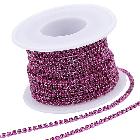 1 Roll Electrophoresis Iron Rhinestone Strass Chains CHC-GF0001-06A-1