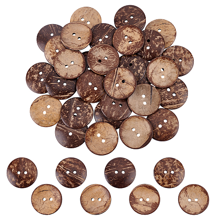 30Pcs Coconut Buttons COCB-ME0001-01-1