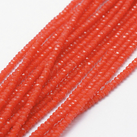 Opaque Glass Beads Strands LS-EGLA-J144-NB03-1