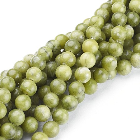 Natural Taiwan Jade Beads Strands X-GSR032-1