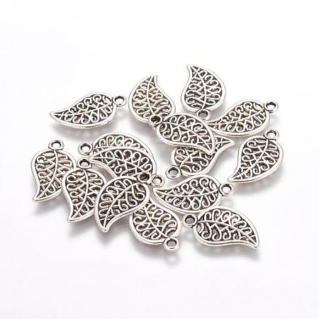 Tibetan Style Alloy Pendants X-TIBEP-20336-AS-RS-1