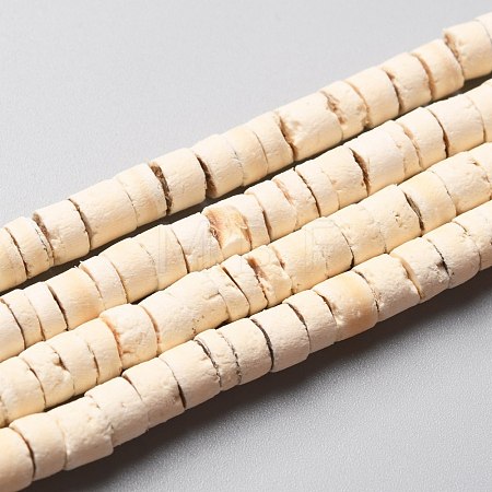 Coconut Beads Strands COCB-C001-01B-1