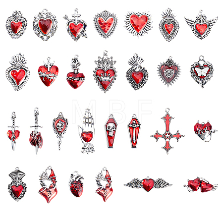 Zinc Alloy Pendants FIND-WH0816-200D-P-1