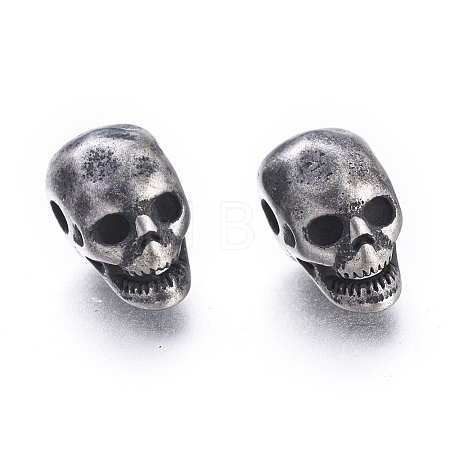 Halloween 304 Stainless Steel Beads LS-STAS-F243-18AS-1