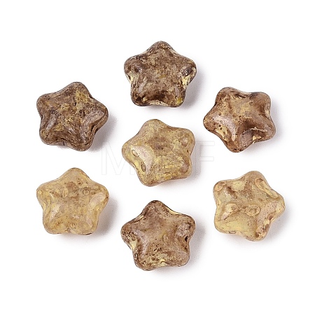 Picasso Opaque Glass Beads SEED-N012-08F-1