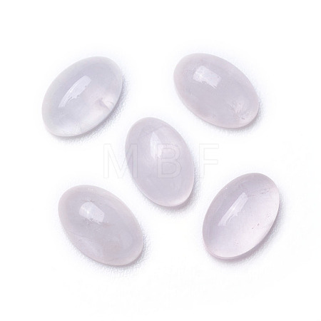 Natural Rose Quartz Cabochons G-F605E-01A-1