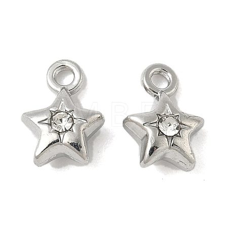Alloy Rhinestone Pendants FIND-L025-05P-1