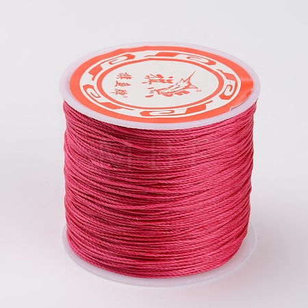Round Waxed Polyester Cords YC-K002-0.45mm-04-1