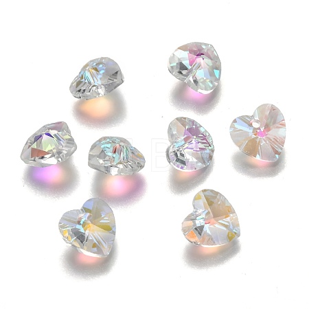 Romantic Valentines Ideas Glass Charms G030V10mm-39-1