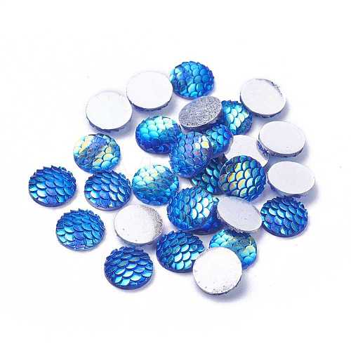 Resin Cabochons CRES-Q191-HA023-5-1