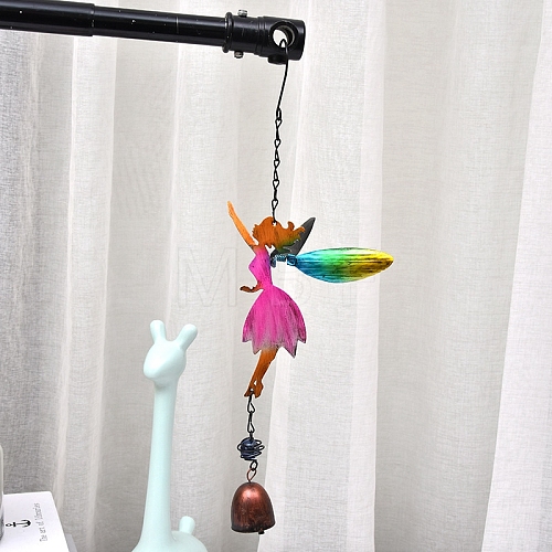 Fairy Wind Chimes DJEW-PW0002-26C-1