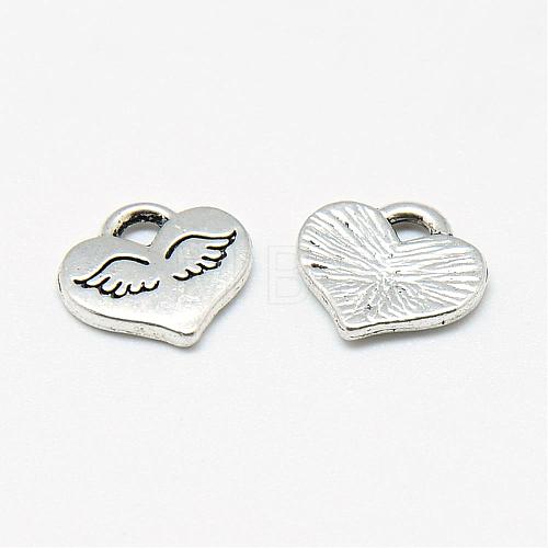 Tibetan Style Alloy Charms TIBE-S301-023AS-RS-1