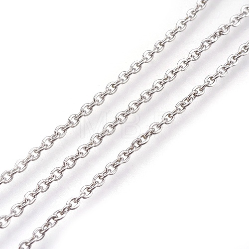 304 Stainless Steel Cable Chains CHS-R002-0.5mm-1