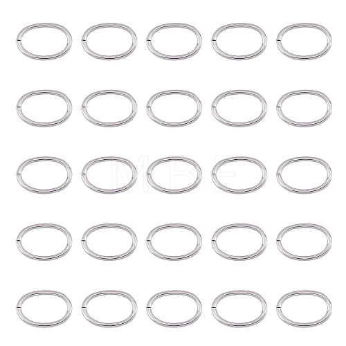 Unicraftale 304 Stainless Steel Jump Rings STAS-UN0006-37E-1