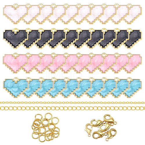 DIY Pendant Necklaces Making Kits DIY-SZ0002-45-1