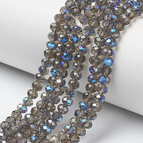 Electroplate Glass Beads Strands EGLA-A034-T3mm-I10-1