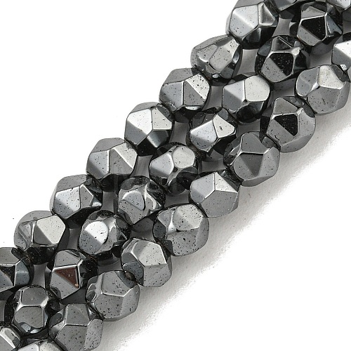 Non-magnetic Synthetic Hematite Beads Strands G-I365-17-1