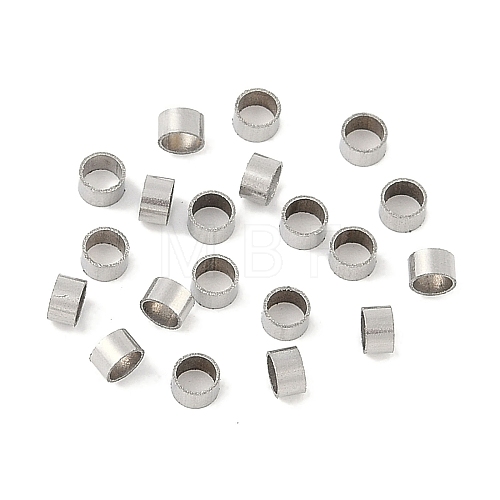 Non-Tarnish 304 Stainless Steel Tube Beads STAS-G071-31P-A-1