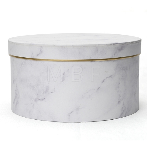 Round Paper Hat Boxes with Lid PW-WG51437-01-1