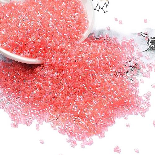 Transparent Colours Glass Seed Beads SEED-H003-01D-1