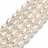 Natural Cultured Freshwater Pearl Beads Strands PEAR-J006-10C-01-1