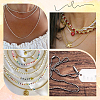 30Pcs 2 Colors Iron Ball Chain Necklace Making MAK-SP0001-06A-6