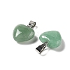 Natural Green Aventurine Pendants G-I311-A06-2