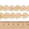 Natural Citrine Beads Strands GG-CBACB71-03-12mm-4