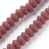 Natural Lava Rock Beads Strands G-F671-01A-10-1