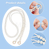   1Pc Acrylic Imitation Pearl Bead Chain Bag Handle FIND-PH0009-62B-4