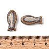 Vintage Handmade Porcelain Beads PR-CBA64B6-11C-3