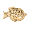 304 Stainless Steel Pendants STAS-V016-16G-2