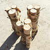 Natural Wood Stick Bundles HULI-PW0002-044-2