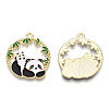 Alloy Enamel Pendants ENAM-D047-01G-01-1