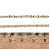 2MM 304 Stainless Steel Cable Chain Necklaces for Women SA-CBACA62-01RG-5
