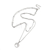 Stainless Steel Pendants Necklaces NJEW-U003-01D-P-2