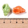 Handmade Printed Porcelain Beads Strand PORC-T133-01M-4