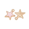 Alloy with Enamel Charms AL-CBA9C31-06G-E-2