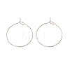 316 Surgical Stainless Steel Hoop Earrings Findings STAS-D183-02P-01-1