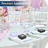 30Pcs Foldable Square Paper Storage Gift Boxes with Visible Window CON-PH0003-62C-5