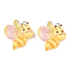 Transparent & Opaque Resin Pendants RESI-P048-02D-P-1