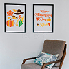 US 1 Set Autumn Theme PET Hollow Out Drawing Painting Stencils DIY-MA0001-58-6