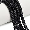 Synthetic Blue Goldstone Beads Strands G-G317-A07-3x6mm-1