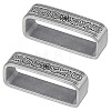 2Pcs 304 Stainless Steel Belt Keeper Rings FIND-PH0061-84B-1